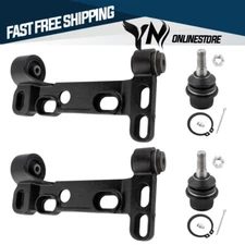 Both (2) Front Lower Control Arm Bracket both Ball Joint for 2002-09 GMC ENVOY