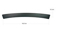 OmniPower® Ladekantenschutz Carbon FüR Toyota Auris SchräGheck Typ: 2007-2010