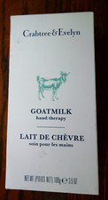 CRABTREE EVELYN Goatmilk HAND THERAPY CONDITIONG CREAM 100g 3.5 OZ NEW BOXED