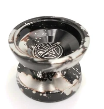 Unresponsive Aluminum CNC Yoyo Trick Magic Anodized Yo-yo Metal Silver Splash