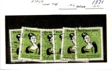 Germany, Postage Stamp, #1371 Lot Used, 1982 Wilhelm Busch (AC)