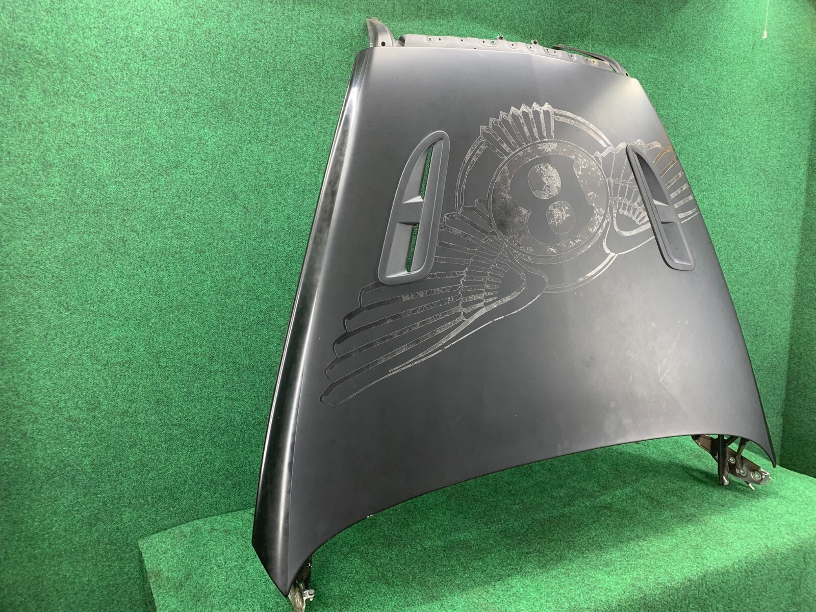 03-12 Bentley Continental GTC GT Hood Bonnet Cover Panel Assembly OEM TUNING!