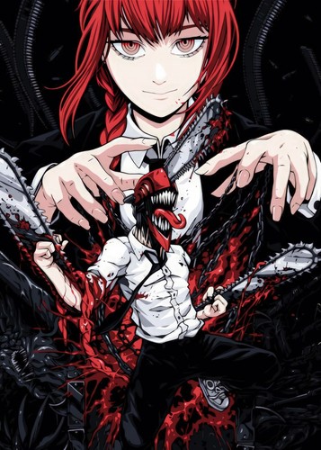 Chainsaw Man Anime Poster Prints Manga Series Denji Makima Wall Art Pictures - Picture 17 of 25