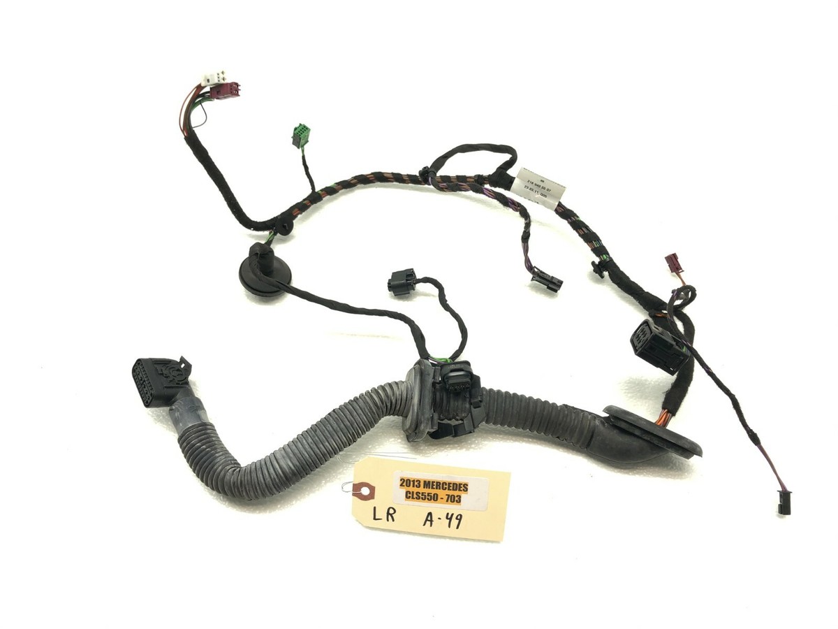 2012-2018 MERCEDES-BENZ CLS550 LEFT DRIVER REAR DOOR WIRE HARNESS