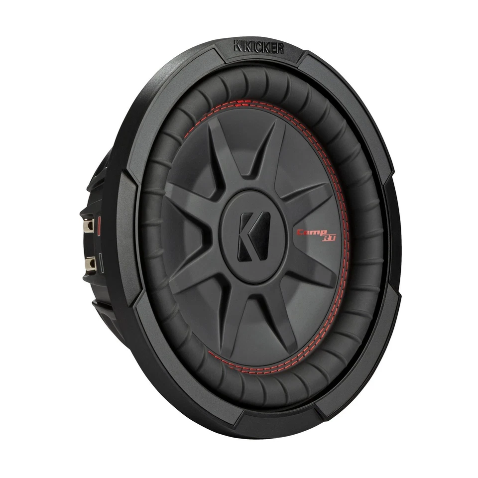 Kicker CWRT12, CompRT 12" 2-Ohm Doble Bobina de Voz Subwoofer Poco Profundo (48CWRT122) Foto 2 de 4