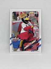 2021 ST LOUIS CARDINALS FREEBIRD TOPPS OPENING DAY M-5 MASCOT CARD