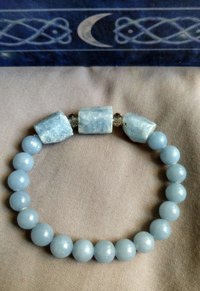 Celestite 2024 crystal bracelet