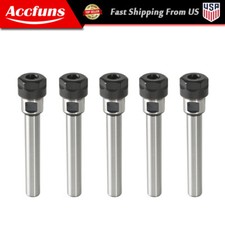 5PCS C16 ER16 100L Collet Straight Shank Chuck Holder CNC Milling Toolholder