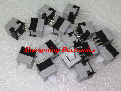 20PCS 8.5x8.5mm Push Tactile Power Micro Switch no lock button non-self-locking