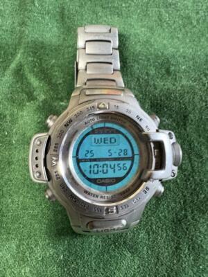 【美品】カシオプロトレックPRT-4000 フルチタン トリプルセンサー Casio Pro Trek PRT-4000 Full Titanium Triple Sensor Outdoor