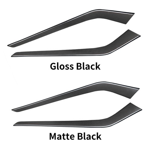 2pcs Real Carbon Fiber Center Control Side Trim For Tesla Model 3/Y (2021-2023) - Bild 9 von 11