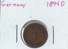 Coin Germany (Empire) 1 Pfennig 1894 D KM10