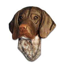 German Shorthaired Pointer Head Plaque Figurine