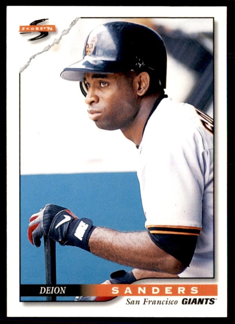 1996 Score Deion Sanders San Francisco Giants #18