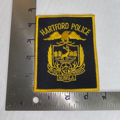 Hartford Police Connecticut CT Vintage Shoulder Patch | eBay