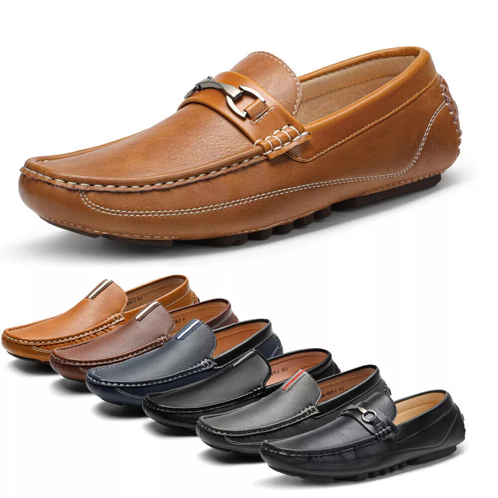 Men s Casual Loafers Moccasins Slip on Driving Shoes US Sizes 6.5 15