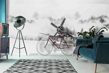 3D Military Aircraft Wallpaper Wall Mural Removable Self-adhesive Sticker244