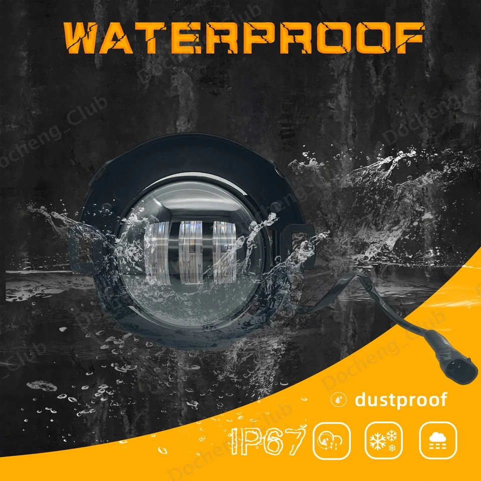 Faros antiniebla LED para Nissan Frontier 2010-2019 2005-2015 Nissan Xterra Foto 3 de 4