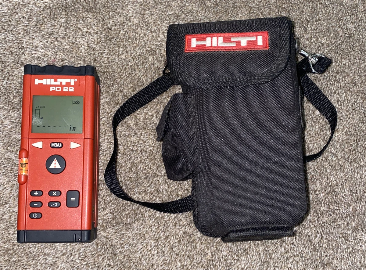 Hilti PD22 Laser Range Meter Measuring System with the case Working