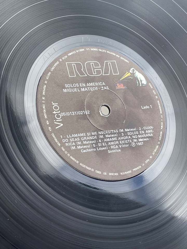 Miguel Mateos - Zas ‎– Solos En America - RCA Colombia 1987 - Image 4 of 4