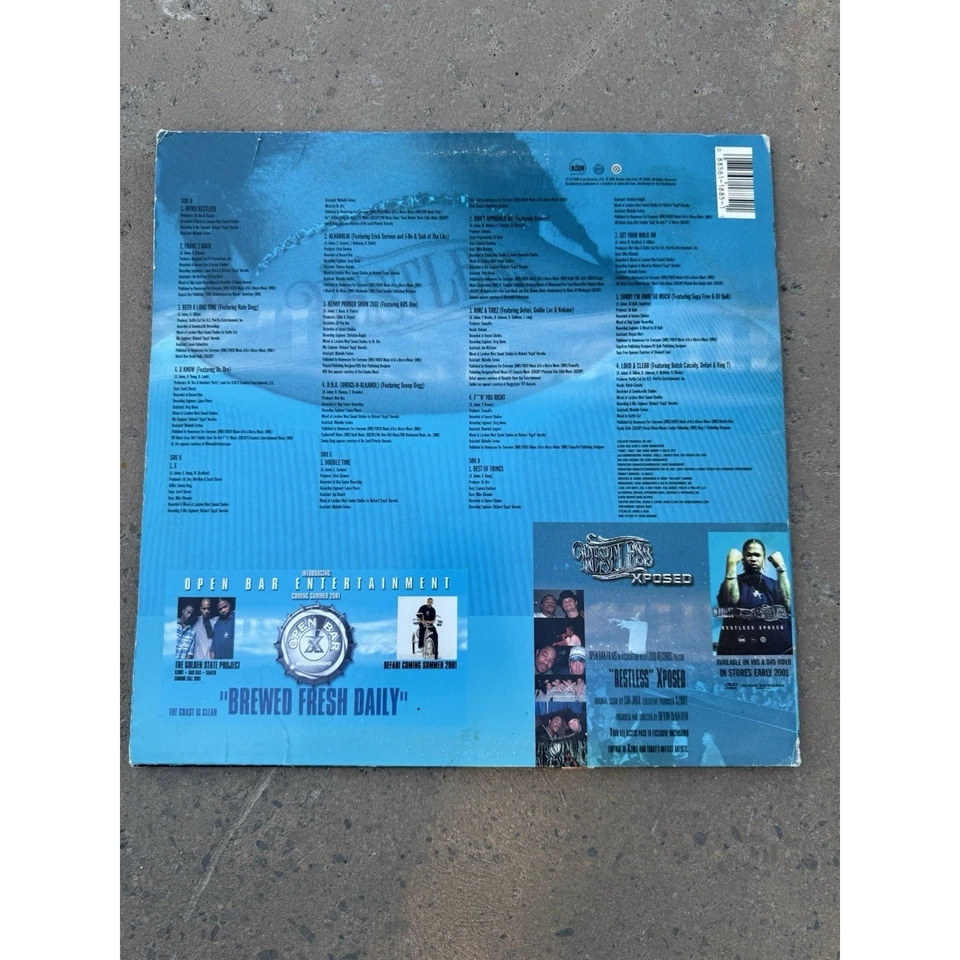 Xzibit – Restless 2xLP Loud Records 2000 US - Image 2 of 4