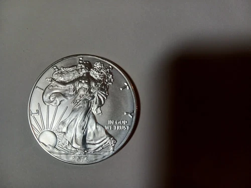 2016 United States Silver Eagle coin BU
