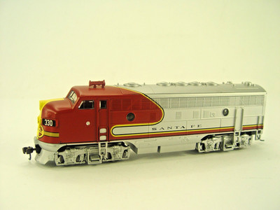 Santa Fe Diesellok F 7  -  Model Power Metallmodell HO 1:87  - 2160   #E - gebr.