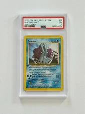 Pokémon Neo Revelation #14 Suicune Holo 1st Edition 2001 PSA 7 Near Mint