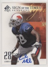 2008 SP Authentic Sign of the Times Leodis McKelvin #SOT-LM Auto 2t7
