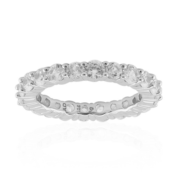 Cavill Damenring Zirkon 925 Silber Echtschmuck Rundschliff Eleganter Schmuck-image