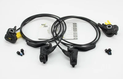 Magura MT 4 Scheibenbremsen Set 200/200cm 2 Kolben Bremsen VR+HR PM MT4 FOUR