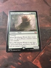 WORLDSPINE WURM Magic MTG Commander Duskmourn