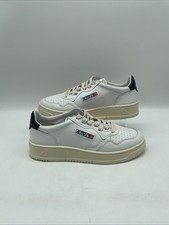 Men’s Autry Medalist Leather Sneakers Casual Shoes White Black UK 7 EU 41 Photos