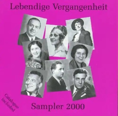 Various - Lebendige Vergangenheit - Sampler 2000 (Aufnahmen 1925-1940)