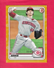 BRYCE BONNIN 2020 Topps 1st Bowman Draft GOLD /50 BD-74 Cincinnati Reds