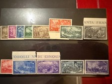 1948 Centenario Del Risorgimento 12 Val. + espresso MNH certificato