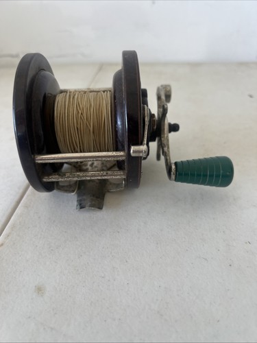 Carrete de pesca de agua salada Penn #85 Baitcasting vintage baquelita usado - Imagen 7 de 8
