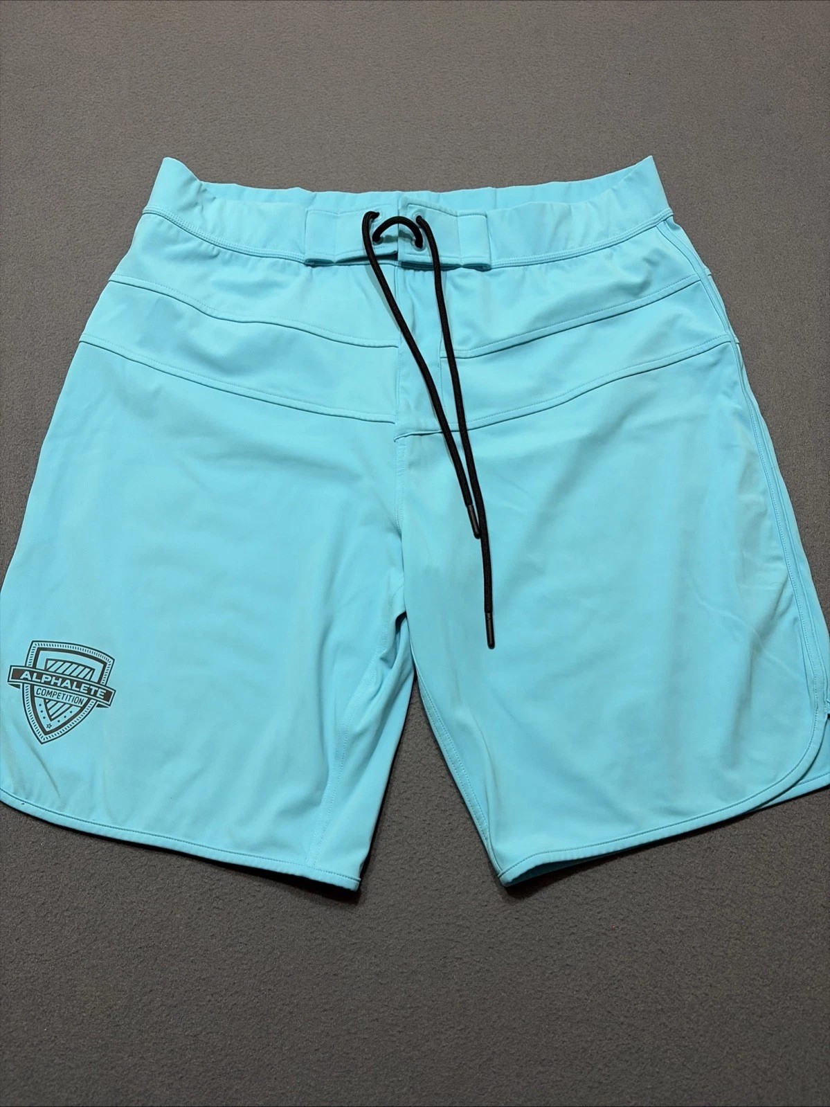Alphalete Activewear Titan Competition Board Shorts Cayman Blue Men’s 36