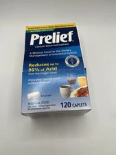 Prelief Acid Reducer Supplement - 120 Caplets *Expired Sept. 2025*