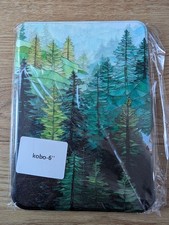 Image of Kobo Clara BW/Colour eReader Case Cover Emerald Green Forest Magnetic Close
