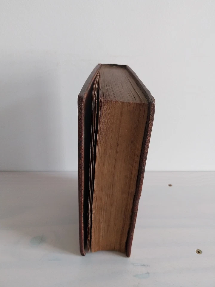 Office de la semaine sainte, aux armes Louis XV, maroquin rouge, Collombat, 1743 - Photo 4/4