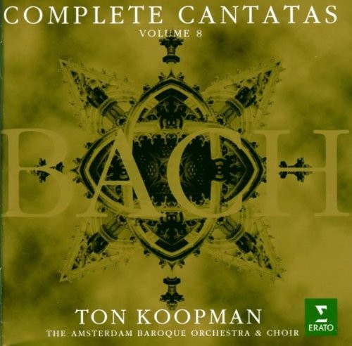 Иоганн Себастьян Бах Бах: кантаты, том 8 /Купман (CD)