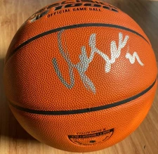 Dominique Wilkins Autographed Atlanta Hawks Official NBA Spalding Basketball