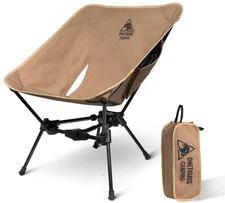Tigerblade Camping Chair, Lightweight Foldable, Portable, 330 lbs Capacity