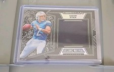 2019 Obsidian Volcanic Material Easton Stick jumbo jersey patch relic 1/75 