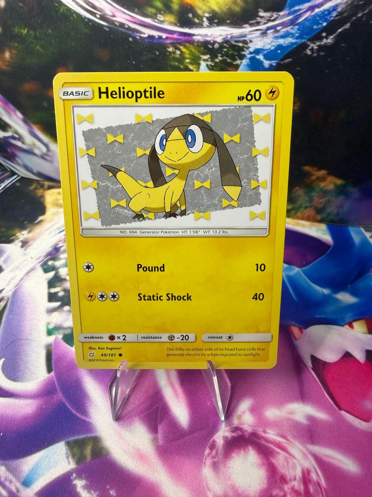 HELIOPTILE 49/181 TEAM UP Common Pokemon