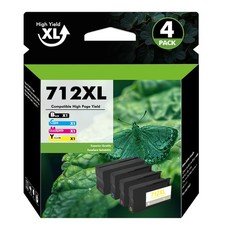 712XL Ink Cartridges for HP 712 XL for DesignJet T210 T230 T250 T630 T630 T650