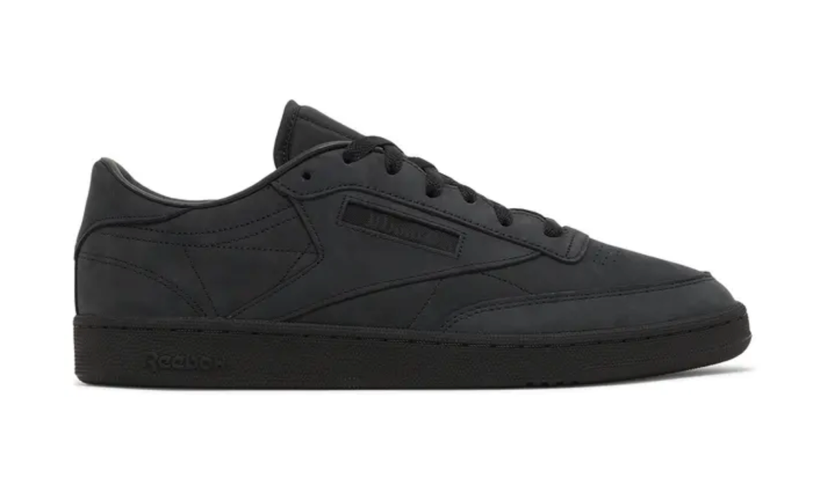 Size 4.5 - Reebok JJJJound x Club C 85 Triple Black IG8240 | eBay