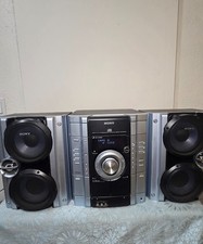 Sony MHC-GX250 Mini Hi-Fi Shelf Stereo System Radio tape deck- cd isn't working.