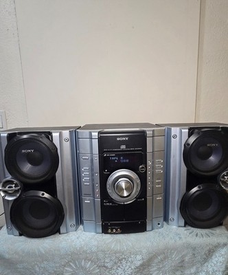 Sony MHC-GX250 Mini Hi-Fi Shelf Stereo System Radio tape deck- cd